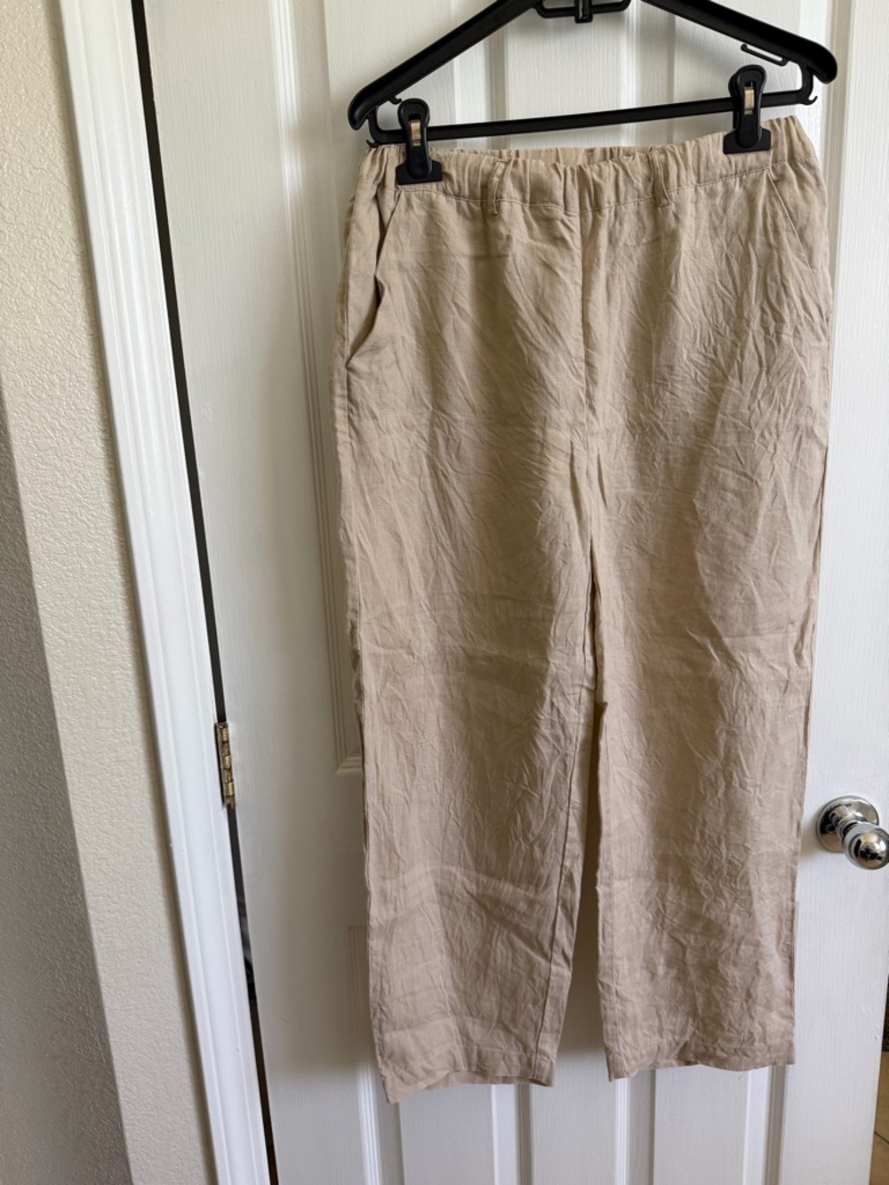 Quince 100% European Linen Wide Leg Pants